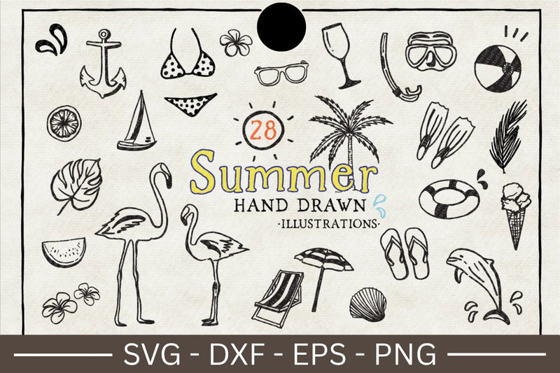 Summer Illustration Pack