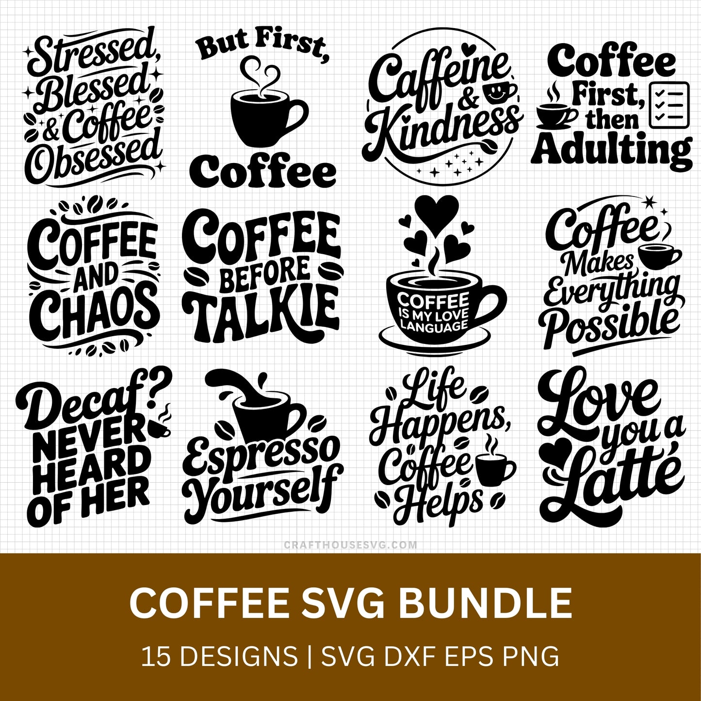 Coffee SVG Bundle