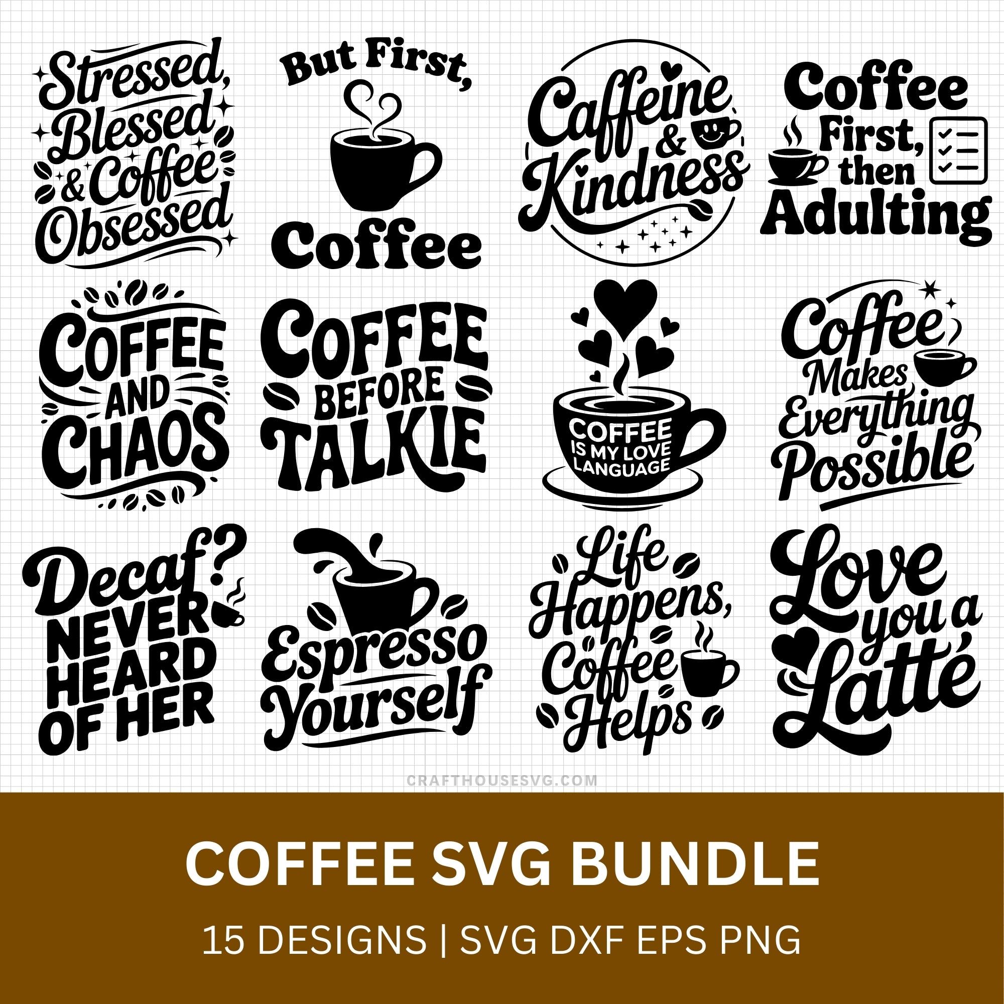 Coffee SVG Bundle