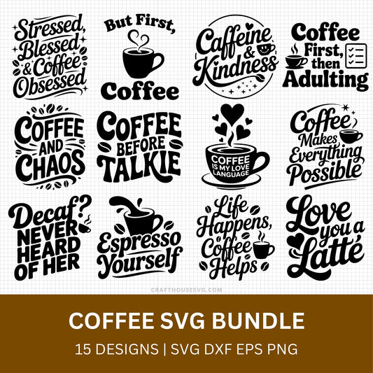 Coffee SVG Bundle
