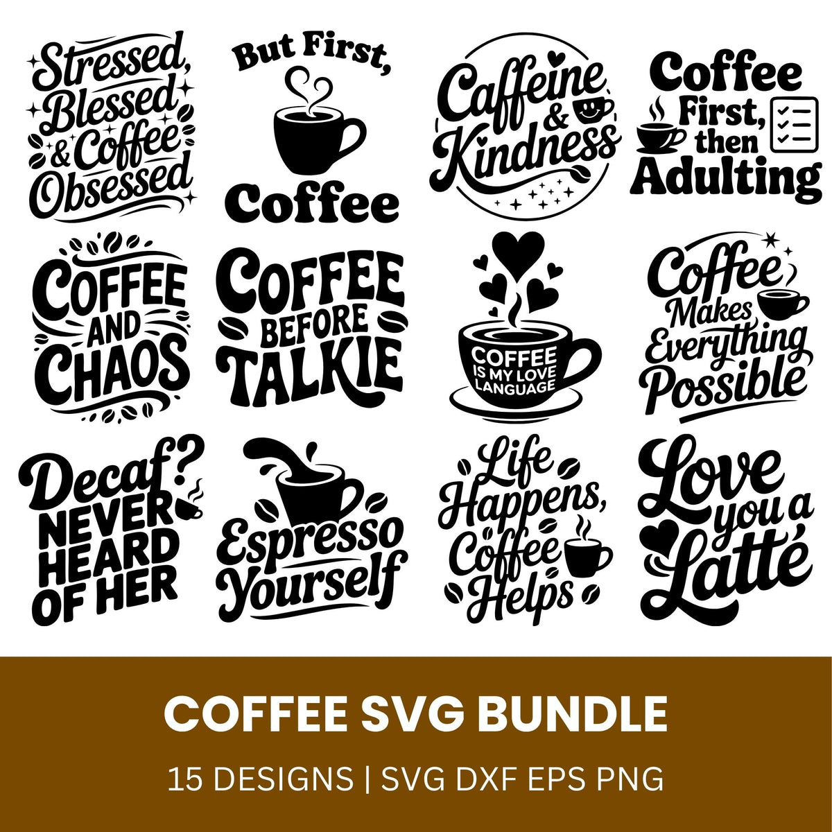 Coffee SVG Bundle