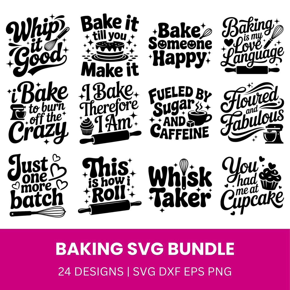 Baking SVG Bundle