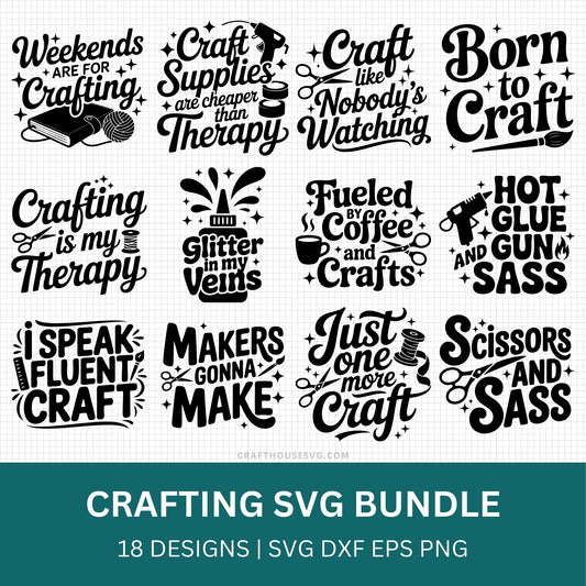 Crafting SVG Bundle
