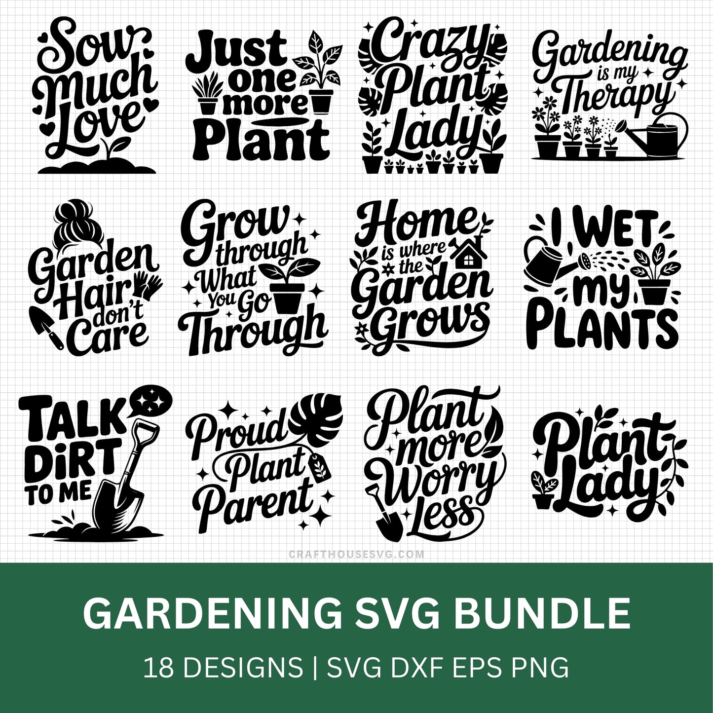 Gardening SVG Bundle