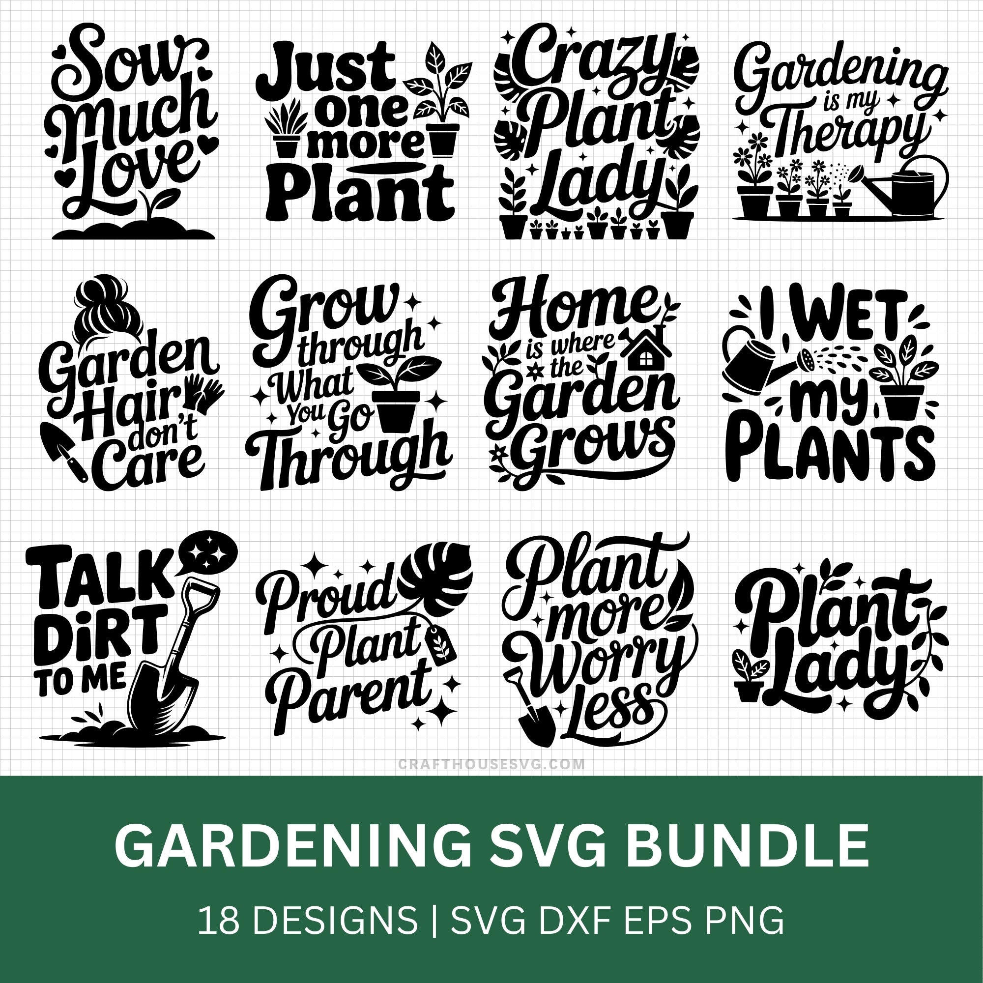 Gardening SVG Bundle