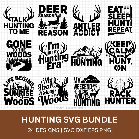 Hunting SVG Bundle