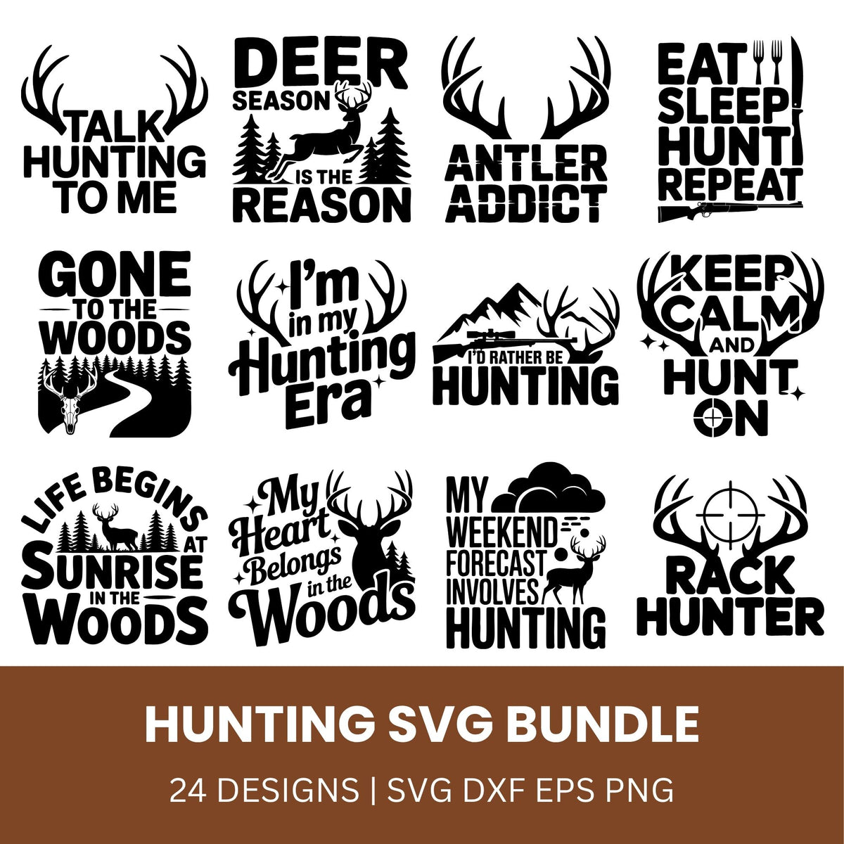 Hunting SVG Bundle