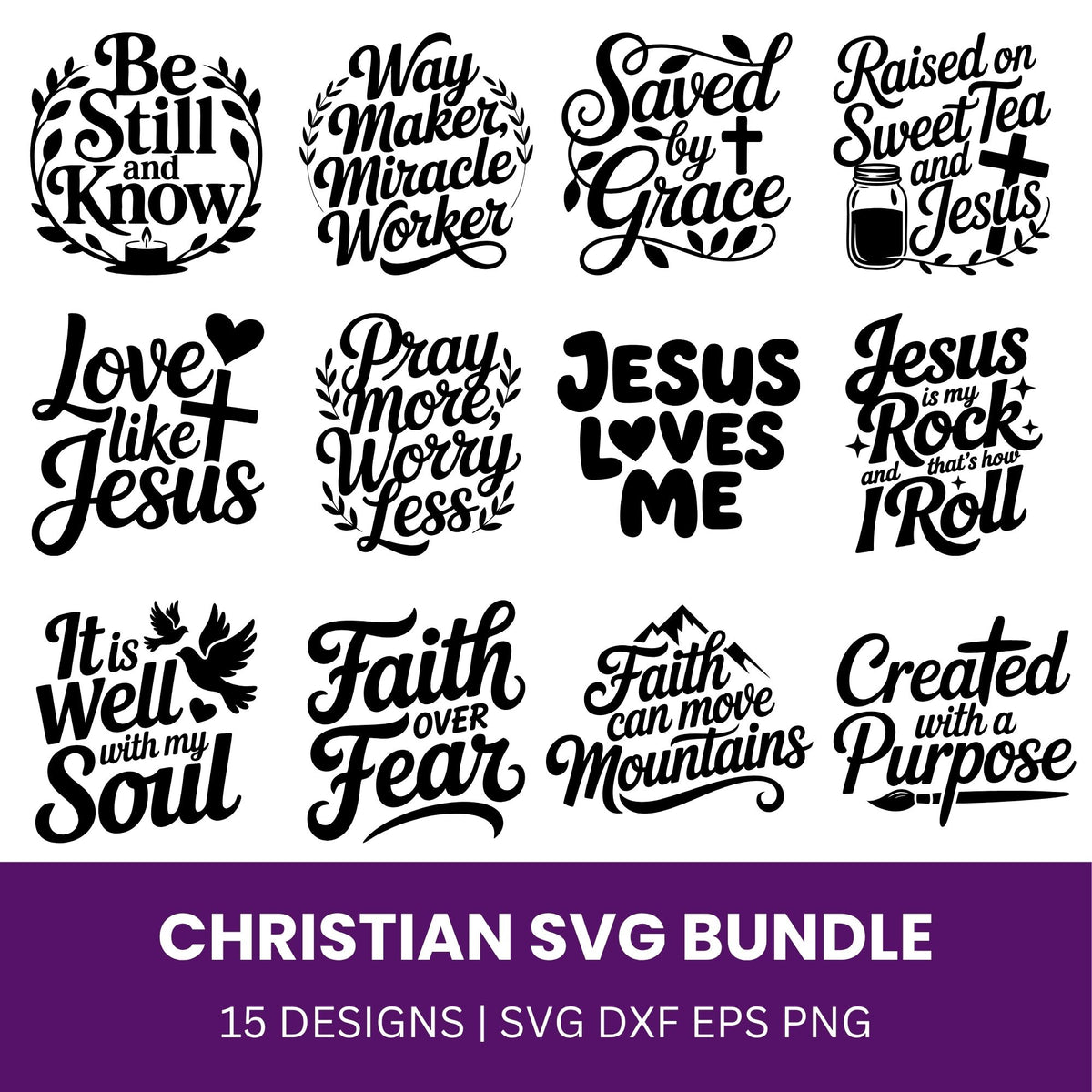 Christian SVG Bundle