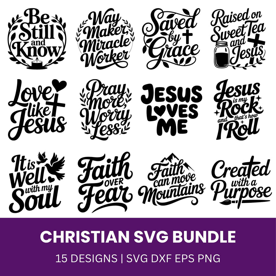 Christian SVG Bundle