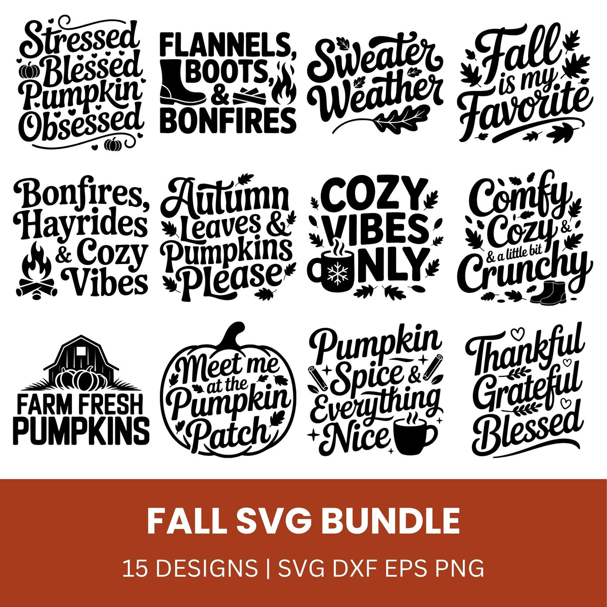 Fall SVG Bundle
