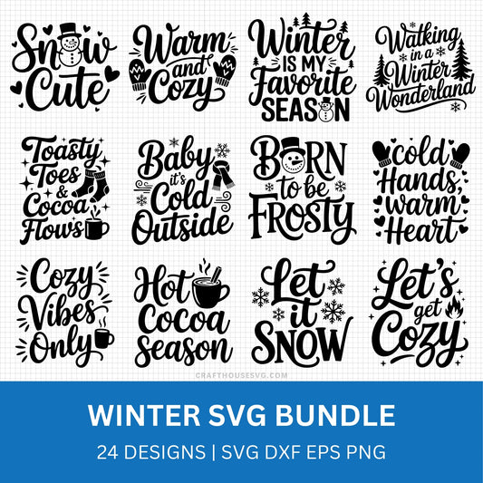 Winter SVG Bundle