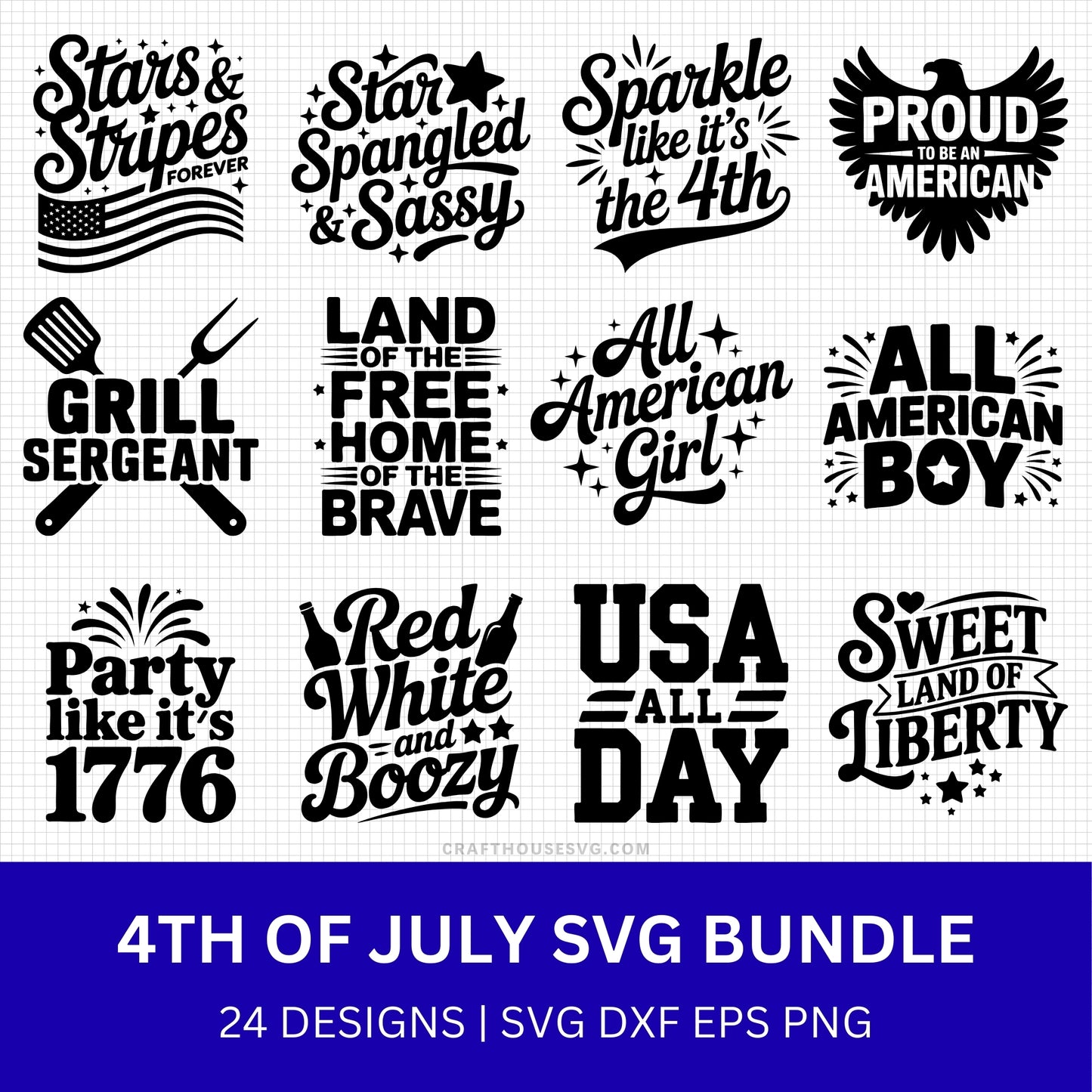 4th of July SVG Bundle