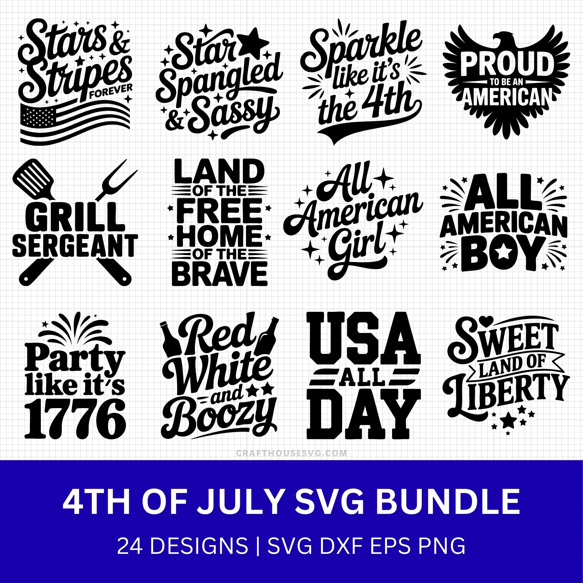 4th of July SVG Bundle