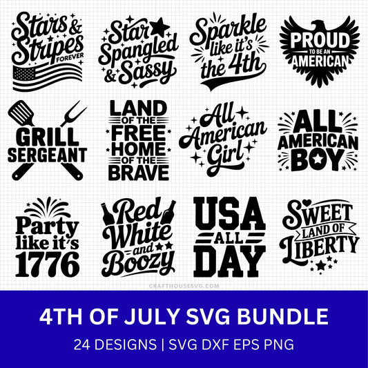 4th of July SVG Bundle