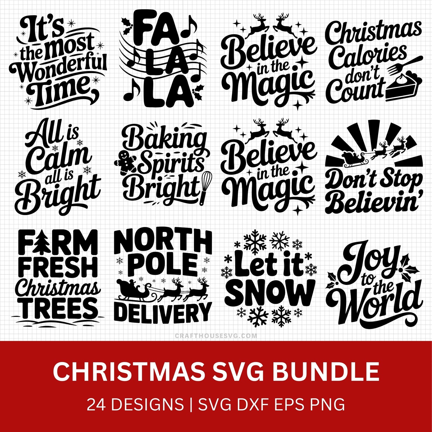 Christmas SVG Bundle