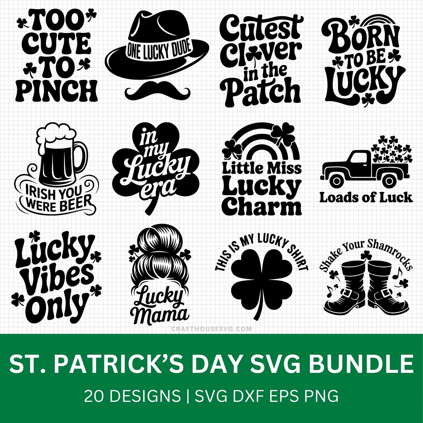 St Patrick's Day SVG Bundle
