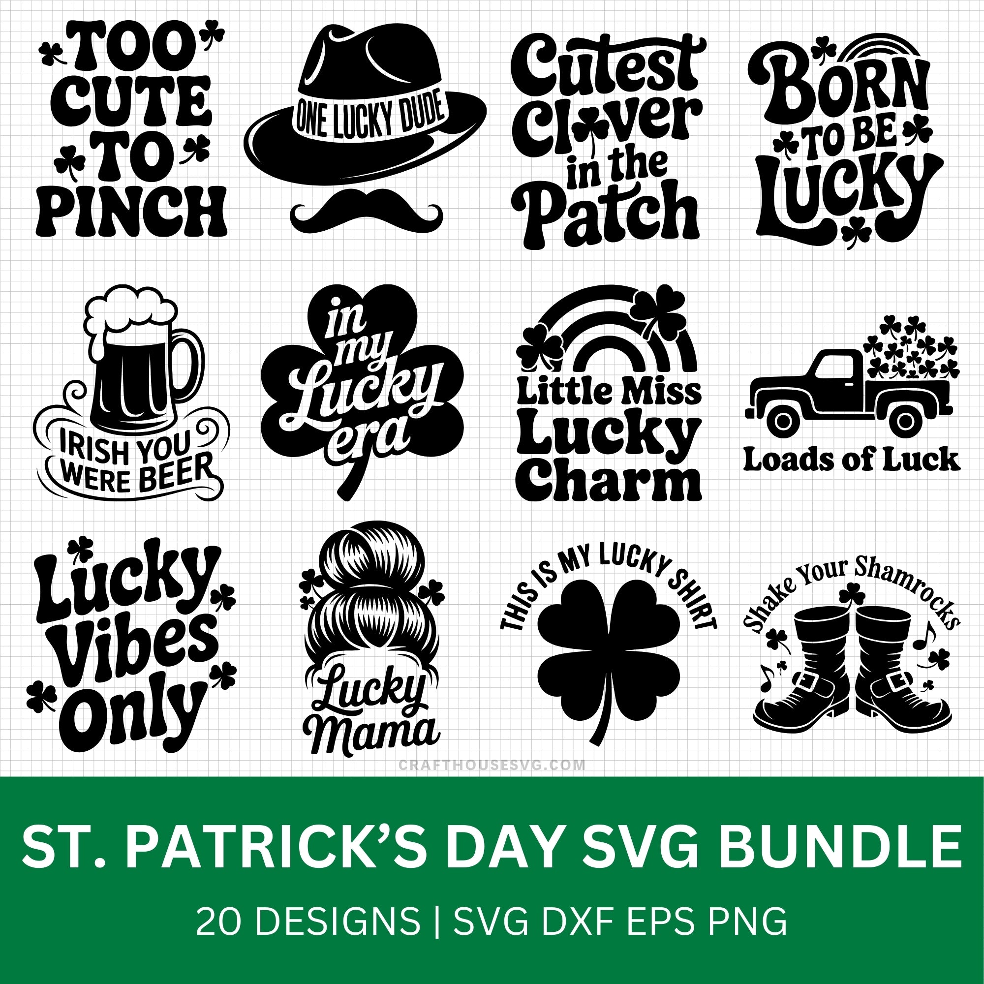 St Patrick's Day SVG Bundle