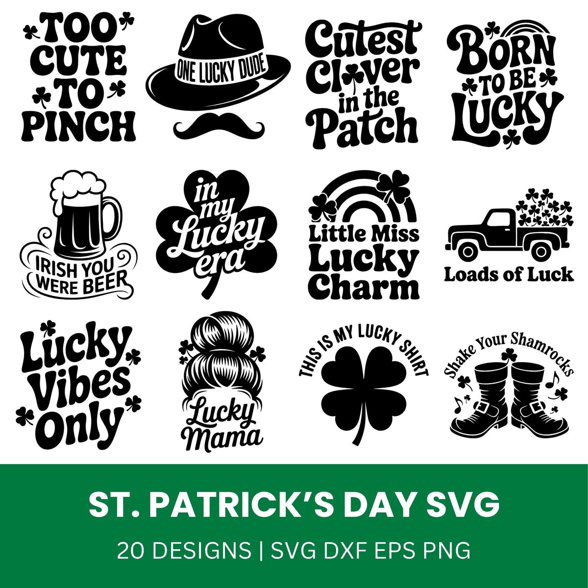 St Patricks Day SVG Bundle