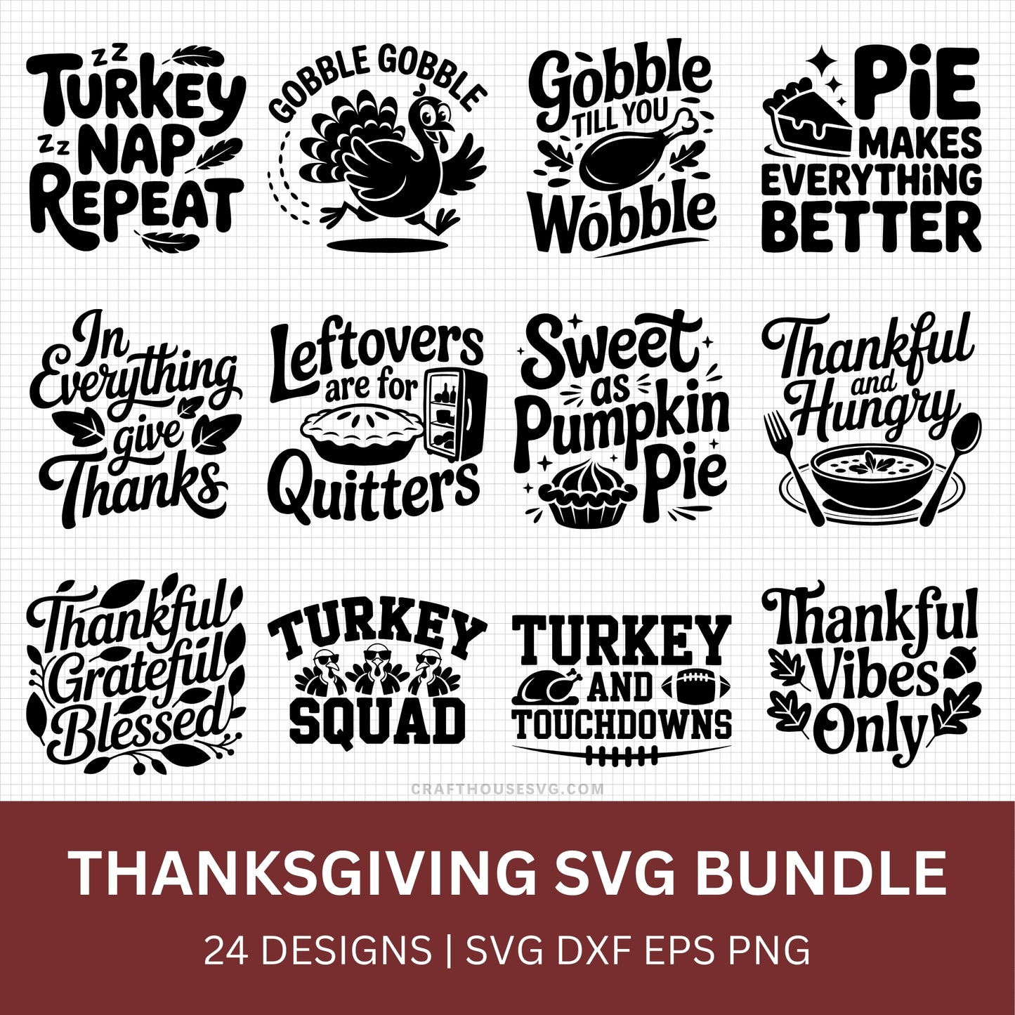 Thanksgiving SVG Bundle