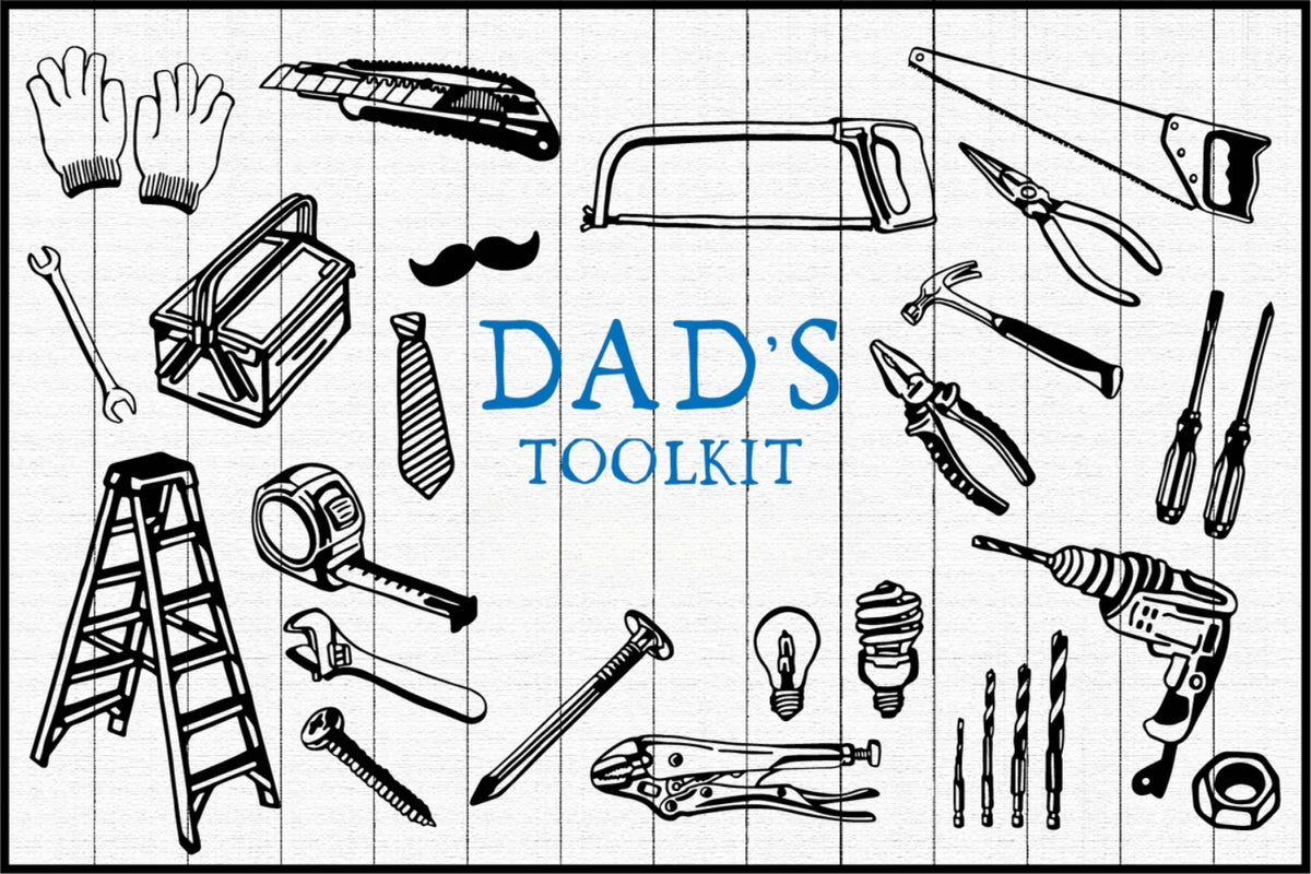 Dads Toolkit Illustration Pack