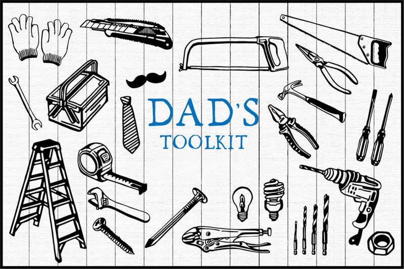 Dads Toolkit Illustration Pack