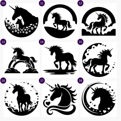 Unicorn SVG Bundle