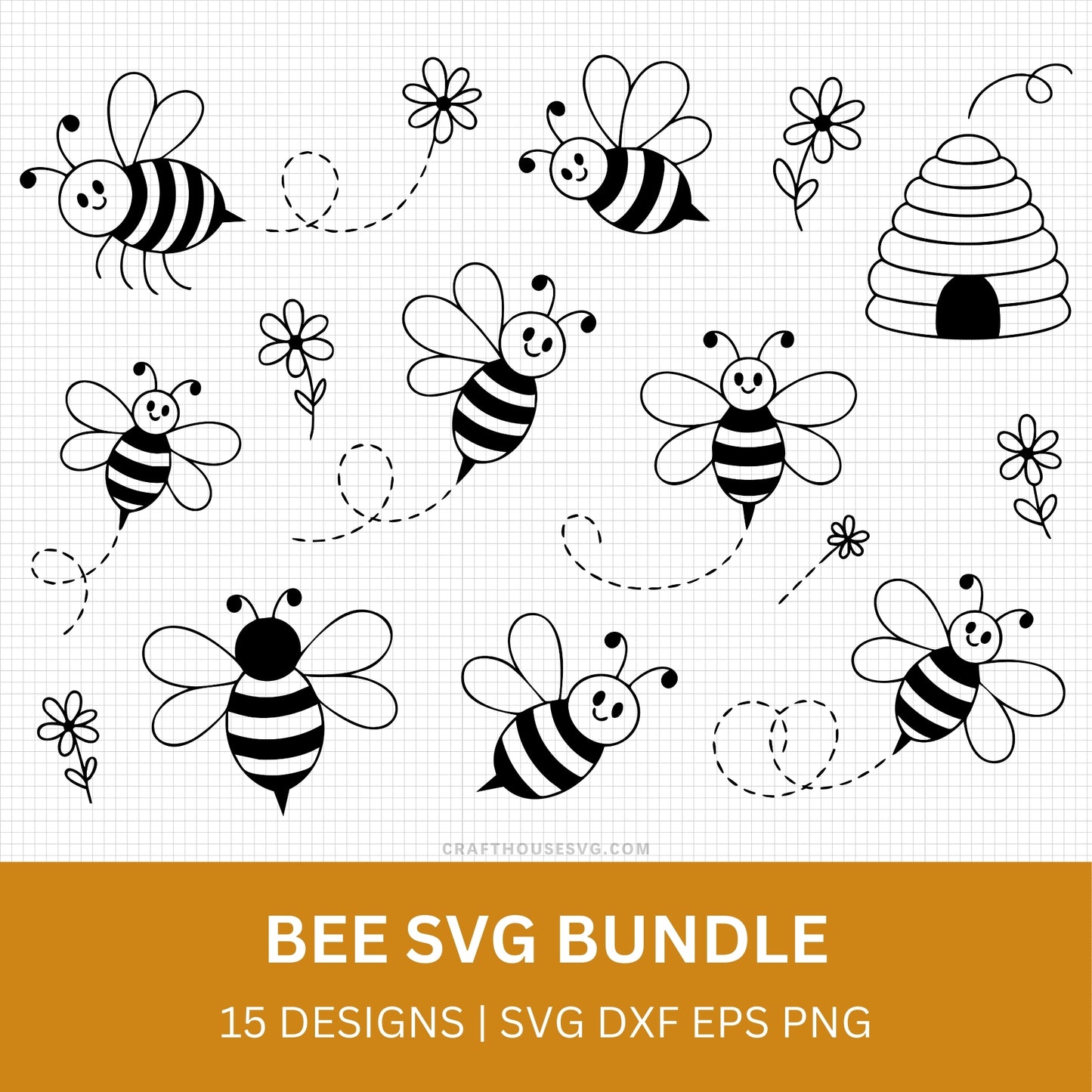 Bee SVG Bundle