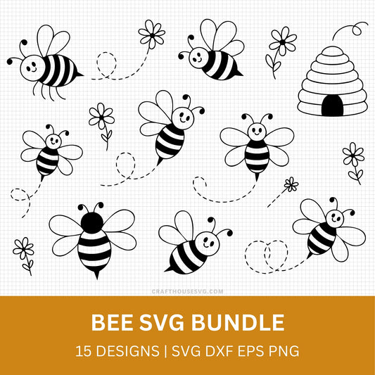 Bee SVG Bundle