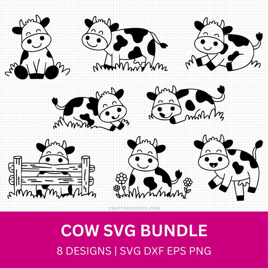 Cow SVG Bundle