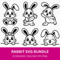 Rabbit SVG Bundle
