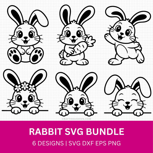 Rabbit SVG Bundle