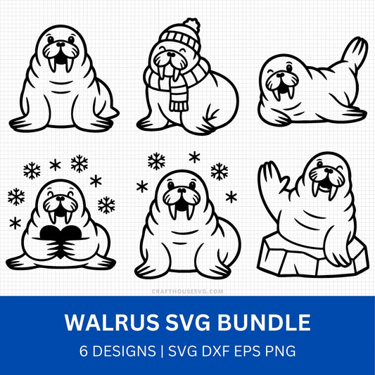 Walrus SVG Bundle