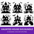 Haunted House SVG Bundle