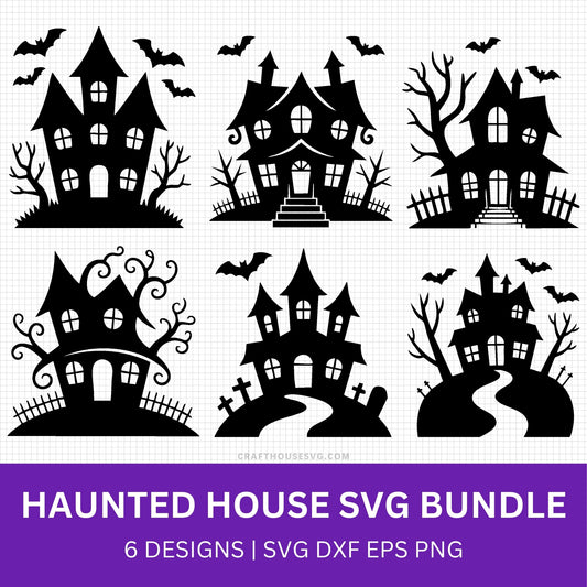 Haunted House SVG Bundle