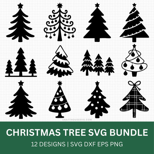 Christmas Tree SVG Bundle