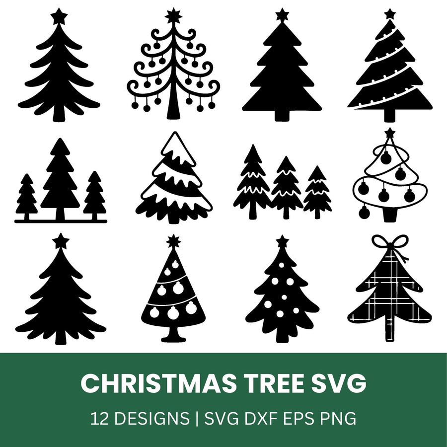 Christmas Tree SVG Bundle