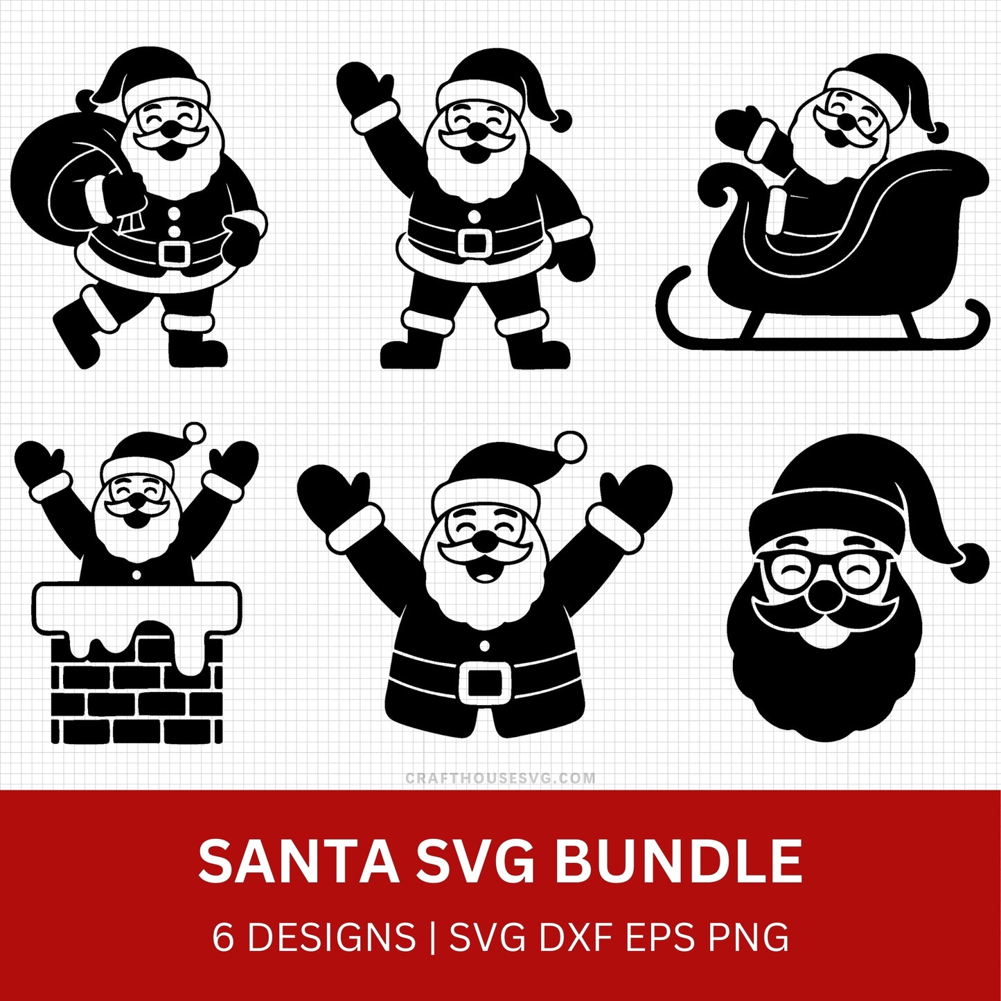 Santa SVG Bundle