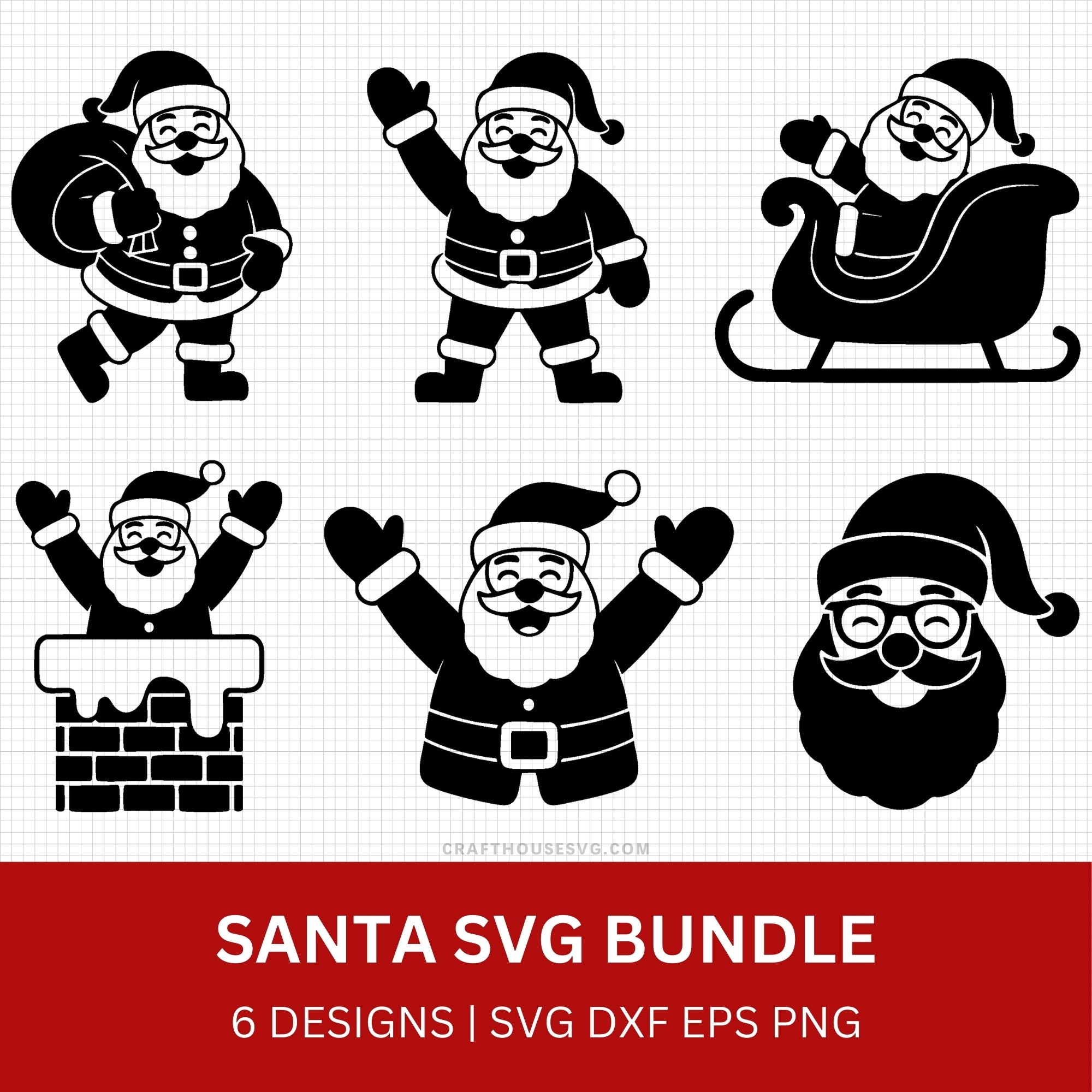 Santa SVG Bundle