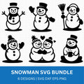 Snowman SVG Bundle
