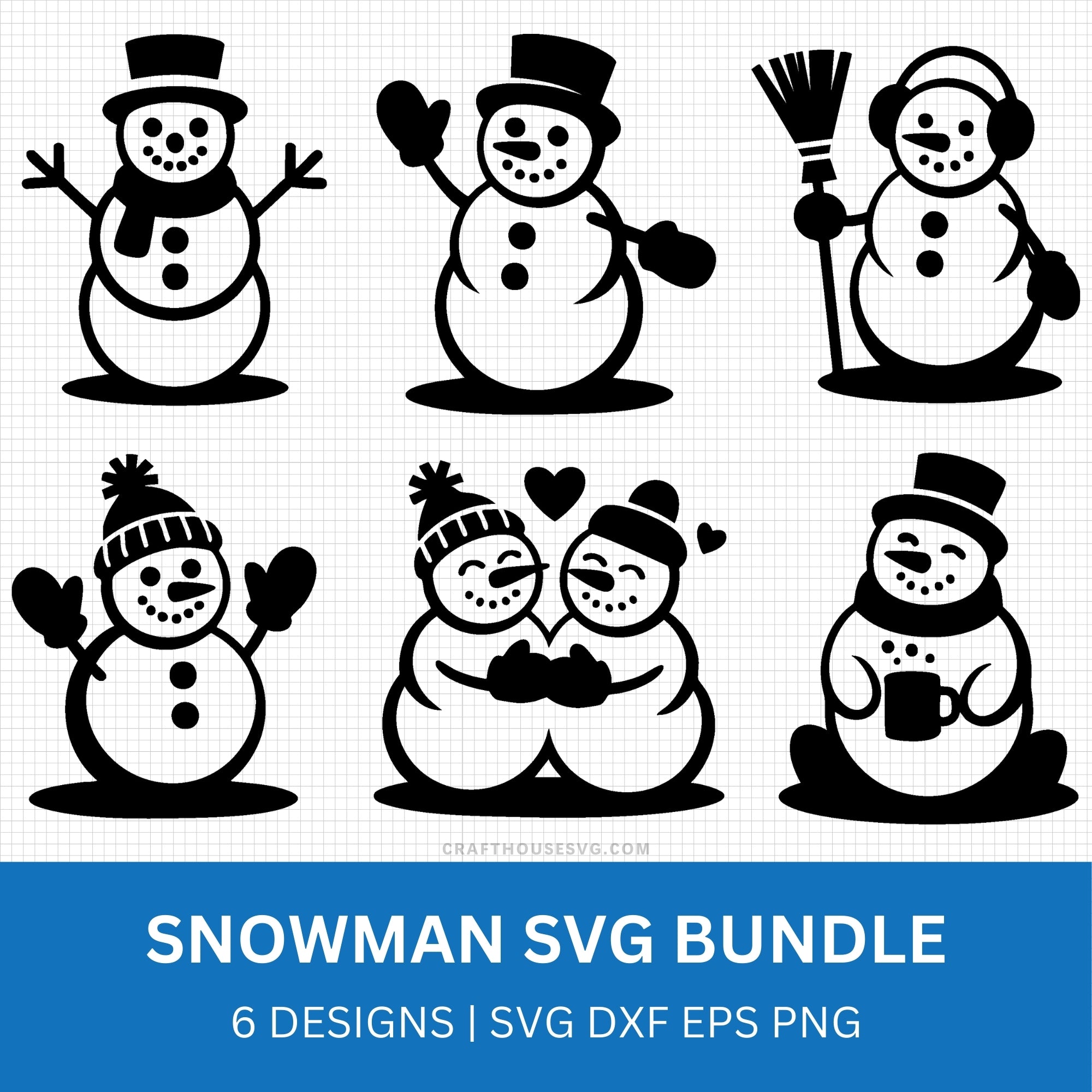 Snowman SVG Bundle