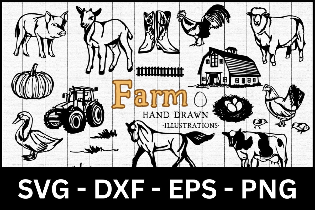 Farm Illustration Pack