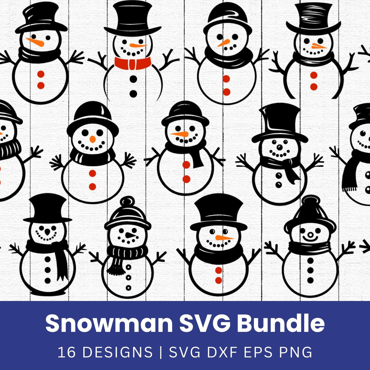 Snowman SVG Bundle
