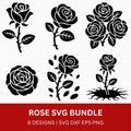 Rose SVG Bundle