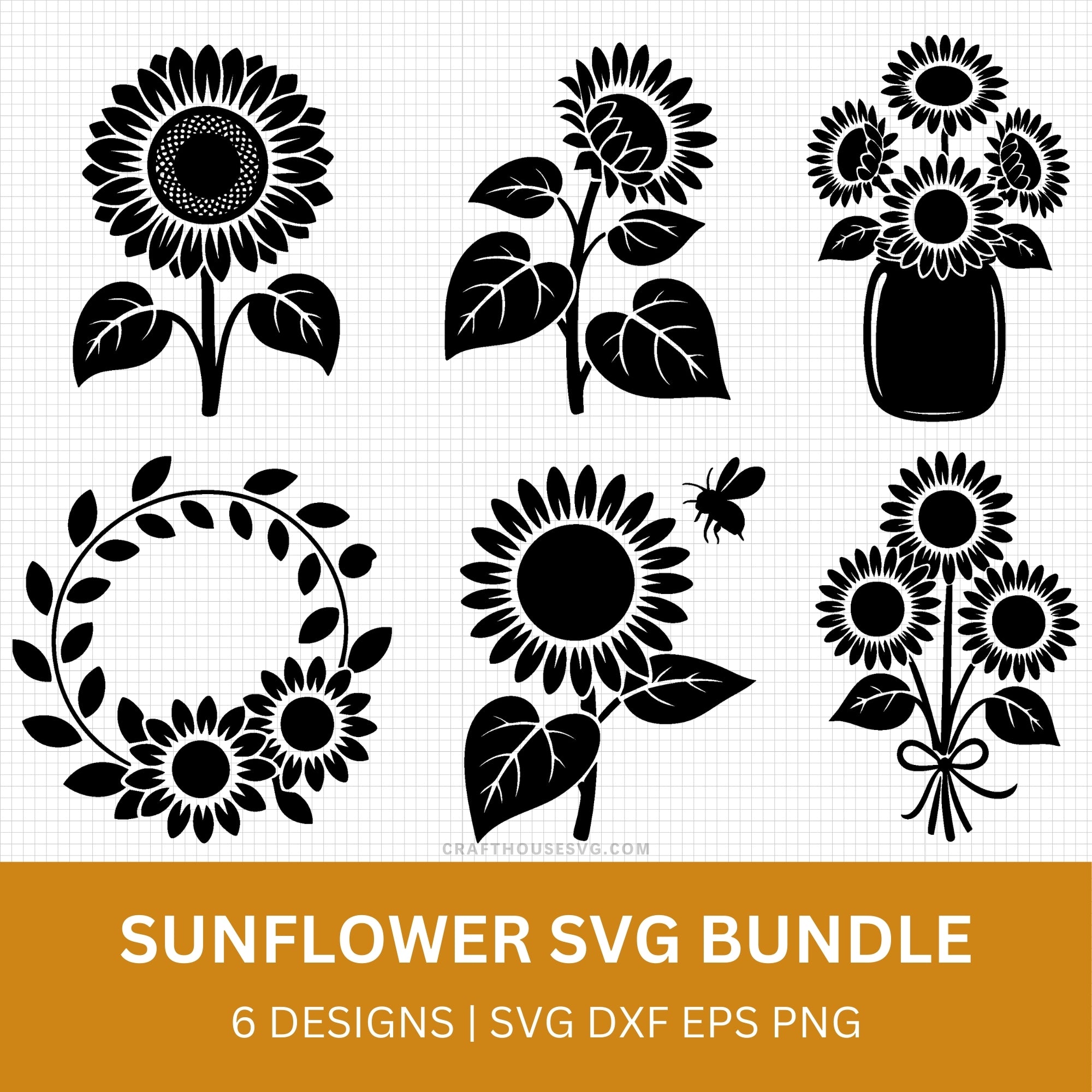 Sunflower SVG Bundle