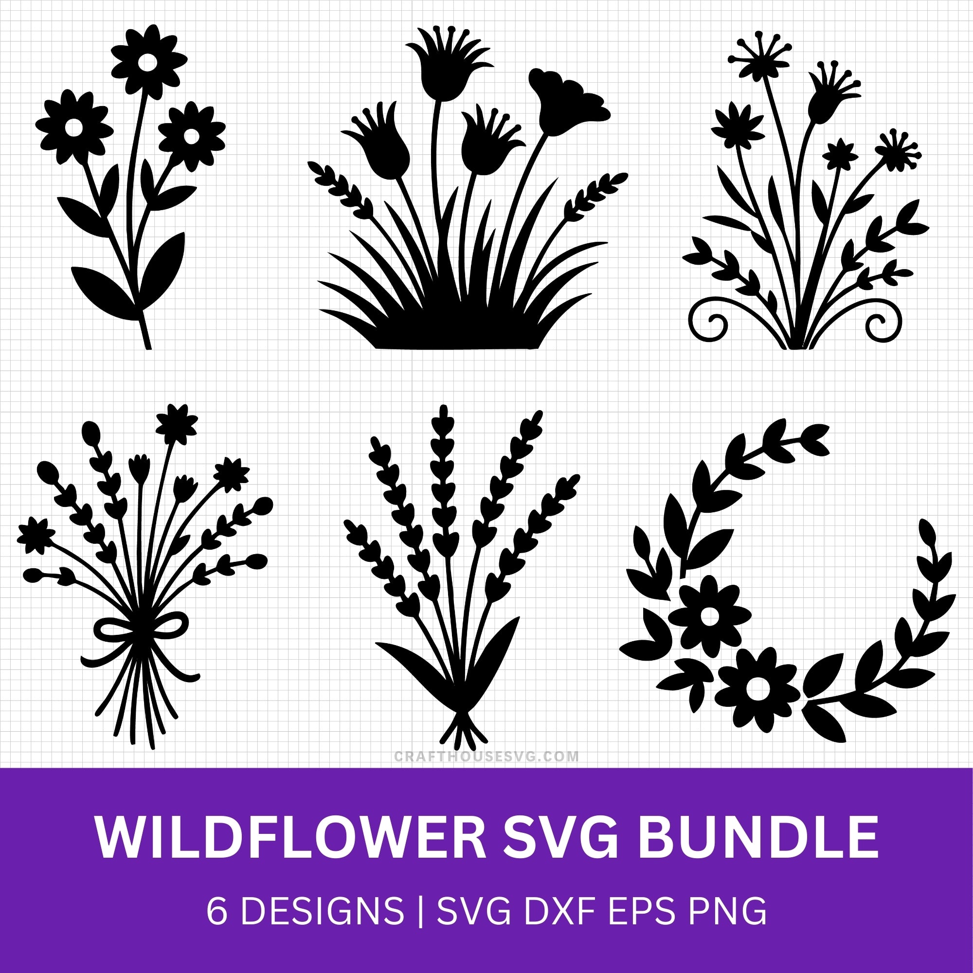 Wildflower SVG Bundle