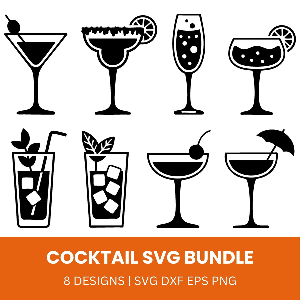 Cocktail SVG Bundle
