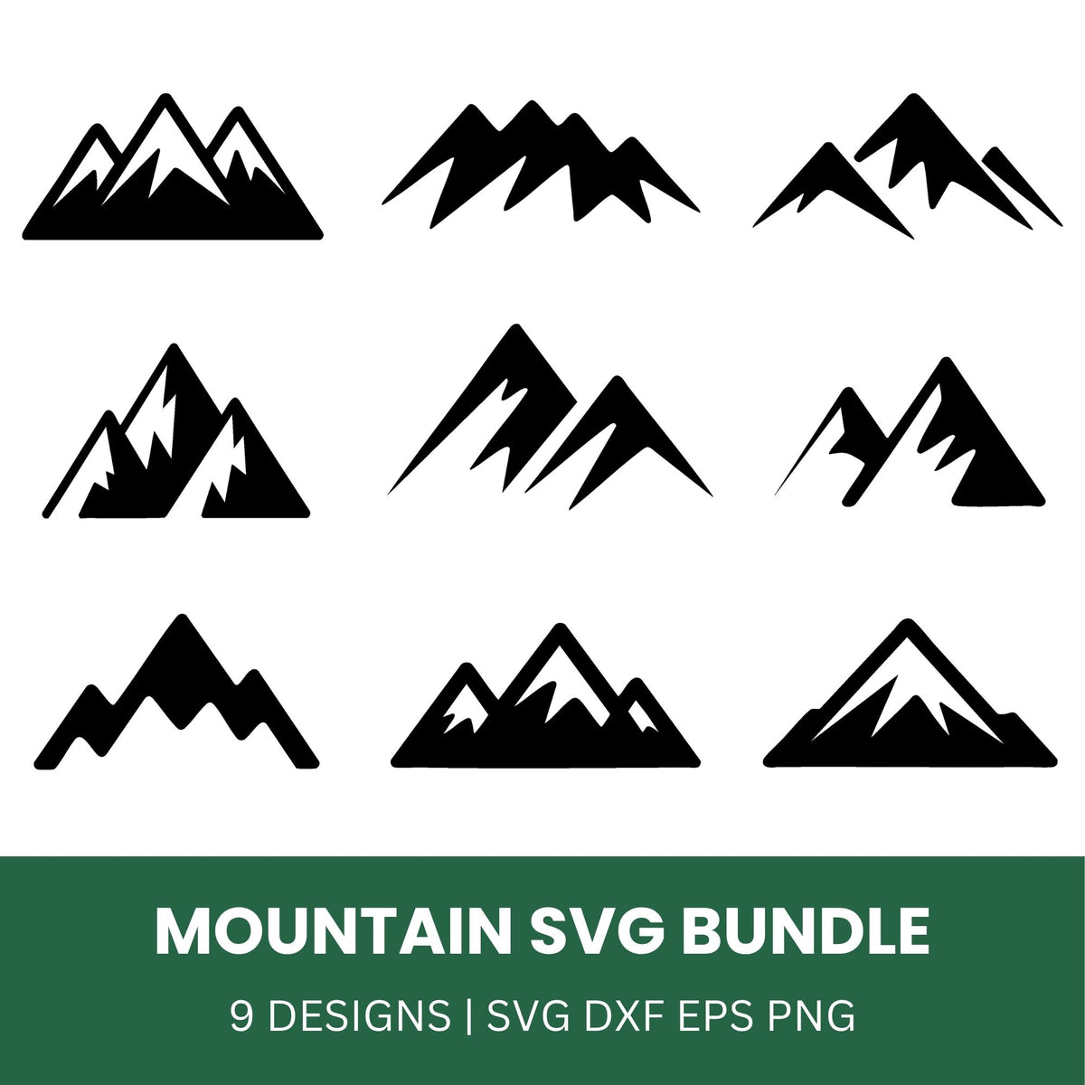 Mountain SVG Bundle