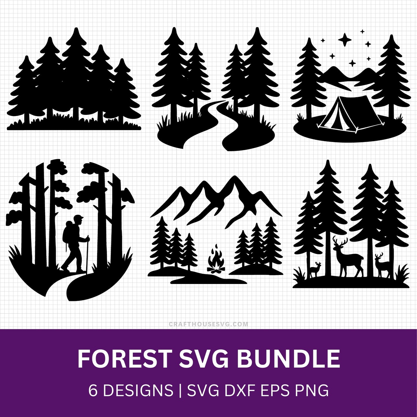 Forest SVG Bundle