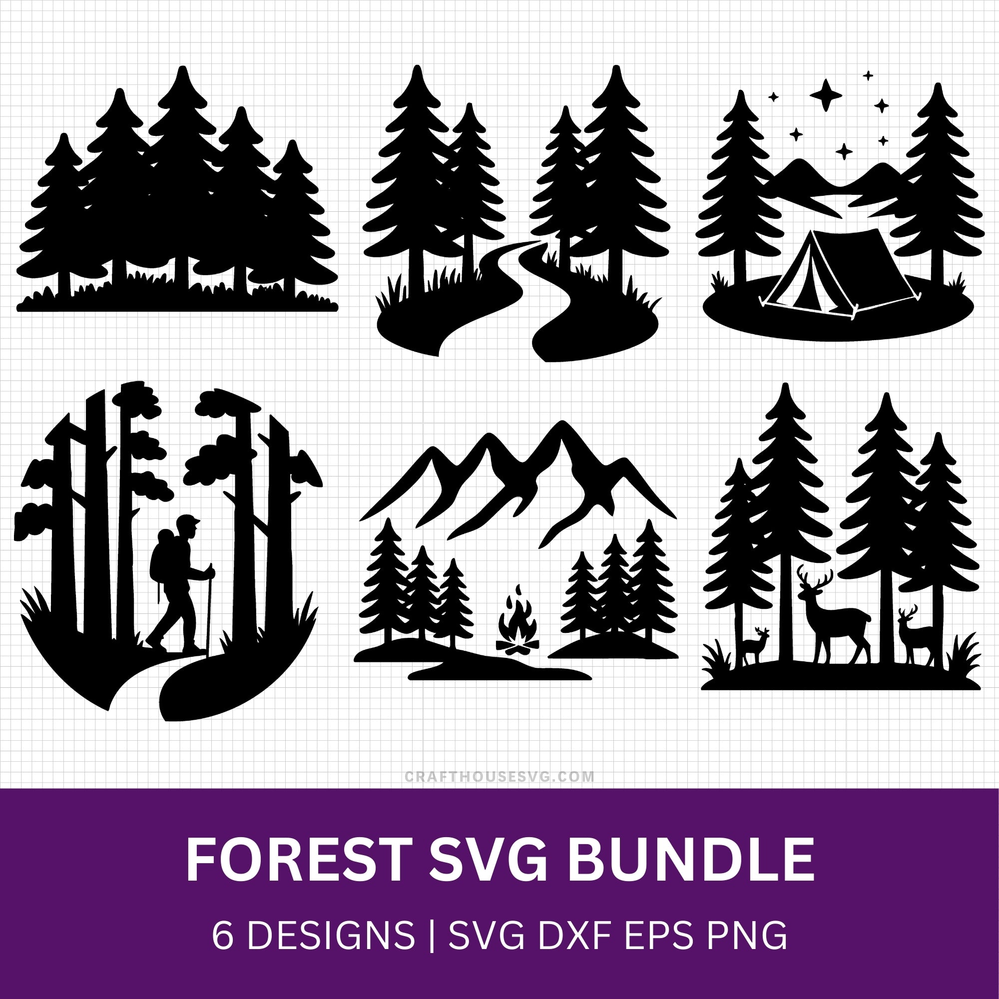 Forest SVG Bundle