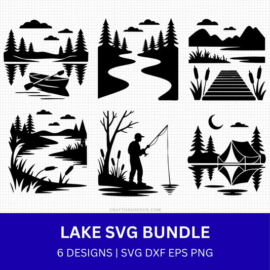 Lake SVG Bundle